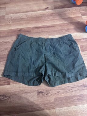 Old Navy Olive Green Athletic Shorts
